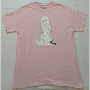 Lewd Complex Anime Girl Graphic T-Shirt Pink Men’s M 2020 Spencer’s
